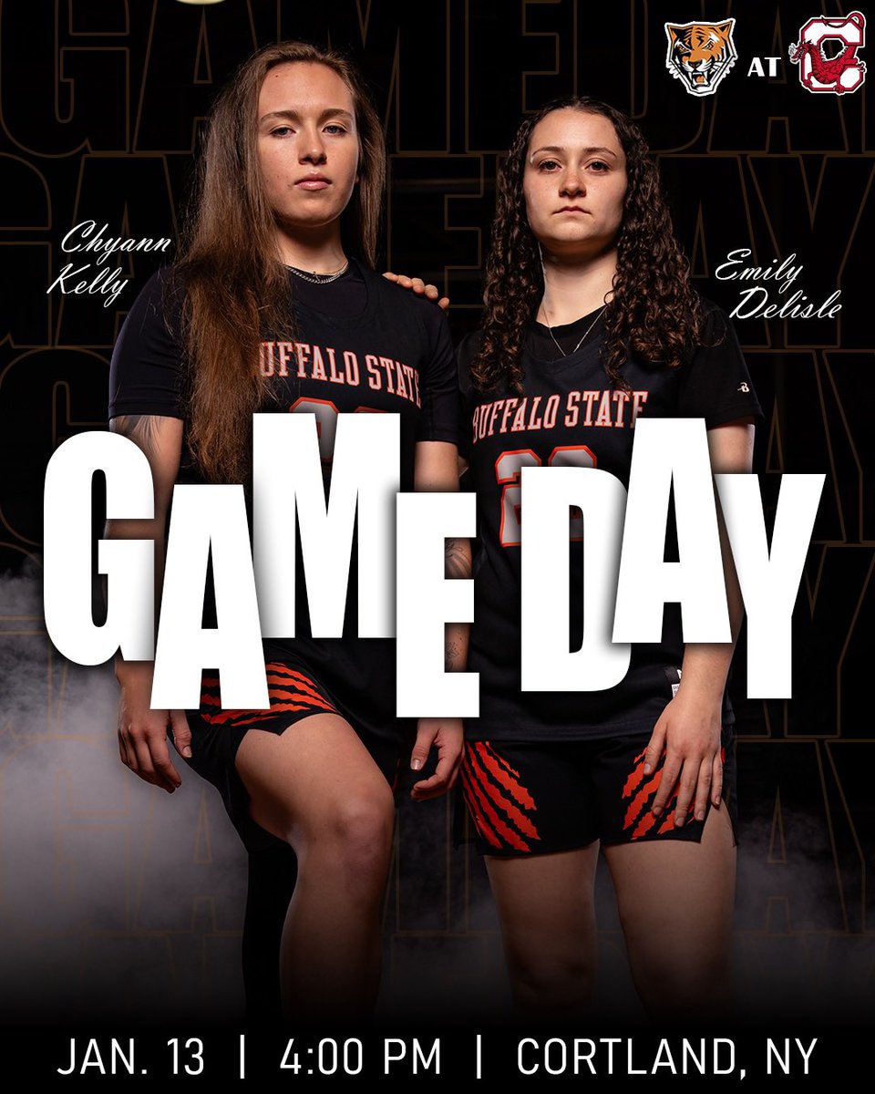 BuffStateWBB's tweet image. Your Bengals are back on the road today for a 4 pm competition at SUNY Cortland!