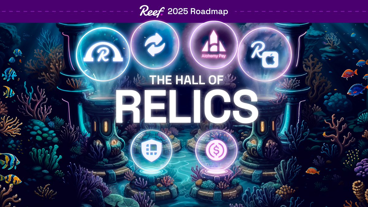 Reef had a solid 2025. While we weren’t able to accomplish everything on the roadmap, here we wrap up 2025 and what we did accomplish.

blog.reef.io/reef-2025-road…

We are hard at work on the 2026 roadmap, and will share it as soon as it’s ready!