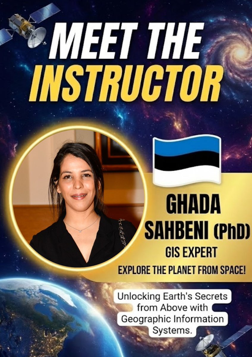 🚀 Only 2 days to go! Give your child the chance to explore Earth from SPACE 🌍 with GIS Expert Dr. Ghada Sahbeni (10+ yrs experience)!

📅 Starts Jan 15 
💵 $200
🔗 Register: forms.gle/ANgZZo2LZJjFDt…

#STEMforKids #SpaceExploration #GIS #FOMO #RentMyTutor