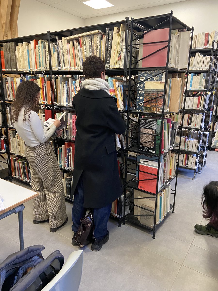Travail de recherche sur le performance à la bibliothèque de l’ENSA pour les étudiants de <a href="/CpesCaap/">CPES-CAAP-Lycée Alain-Fournier</a>