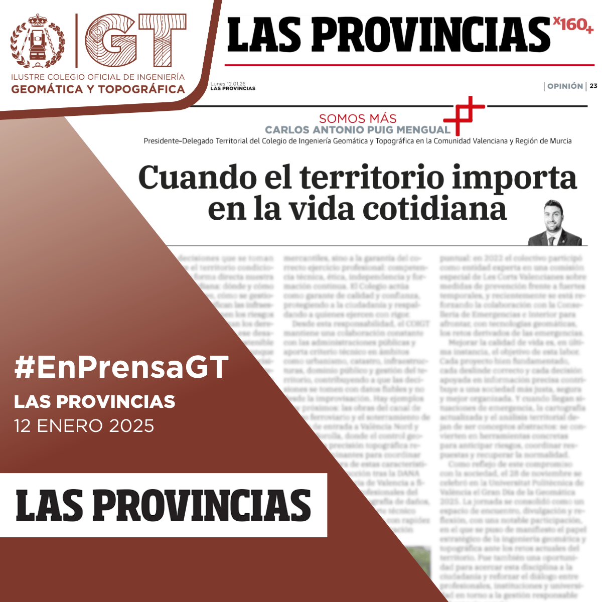 COIGT Comunidad Valenciana y Región de Murcia tweet media