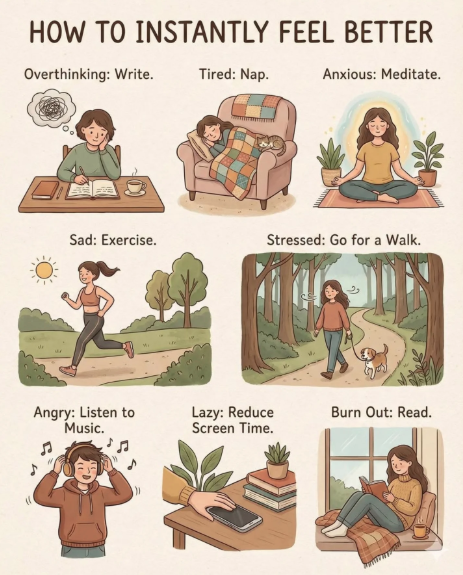 bodymindforge's tweet image. Feeling better doesn’t always require a big solution—sometimes it just needs the right small action.

Write when your mind won’t slow down. Rest when your body is tired. Move when sadness hits. Step outside when stress builds.

Create space from screens, reconnect with yourself,…