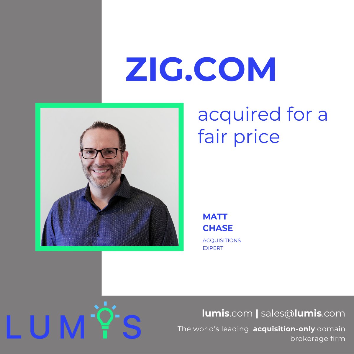 lumis_com's tweet photo. https://t.co/f3Vhrgjjpq has been acquired!

Incredible domain! Congratulations to our client and all parties involved. 

#Lumis https://t.co/KSiN8D5Z8I