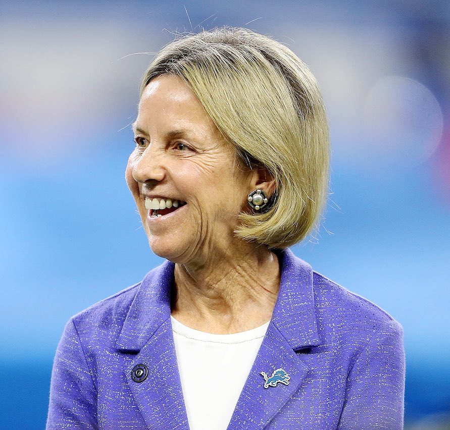 the_det_times's tweet image. Owner Sheila Hamp believes “drastic change” is not needed after the Lions 9-8 season.