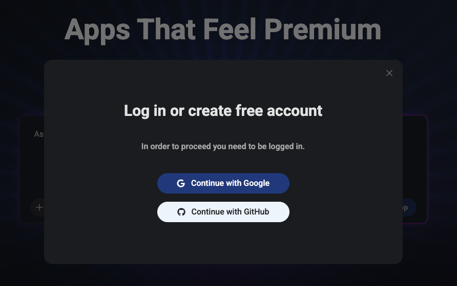 Just shipped another update to Darvin.dev with 30+ improvements and bug fixes!

Now also supporting GitHub login.

#VibeCoding #MobileApps #GooglePlay #AppStore #Flutter