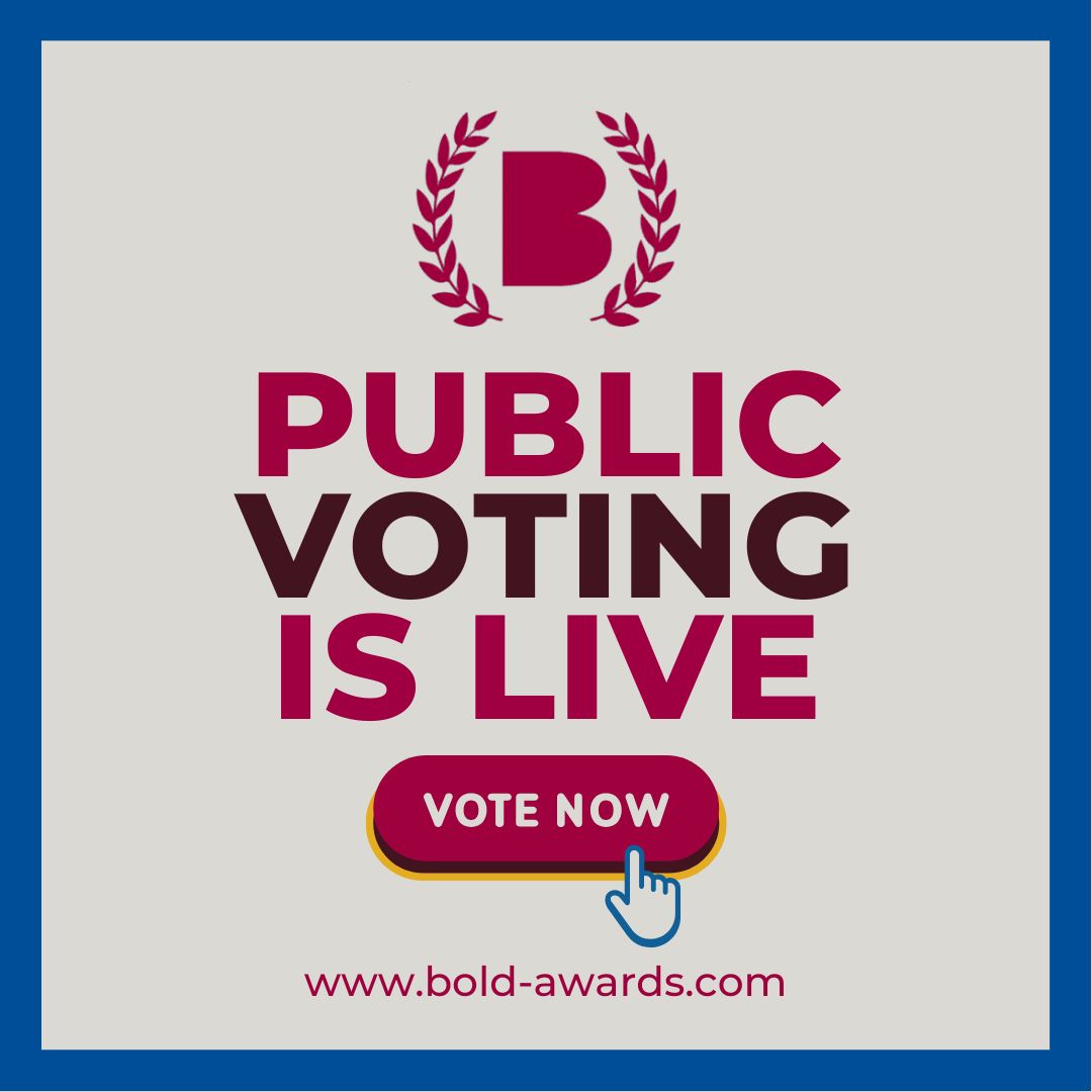 LPlus's tweet image. Public Voting is LIVE for BOLD VII. 
If it moved you, vote for it. 👉 bold-awards.com 

#beBOLD #BOLD7 #BOLDAwards