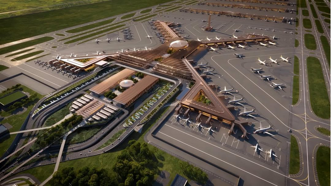 GoldStrAviation's tweet image. Here is a glimpse of Bishoftu International Airport design!
Africa’s Global Gateway Redefined!
.
.
#Ethiopia #EthiopianAirlines