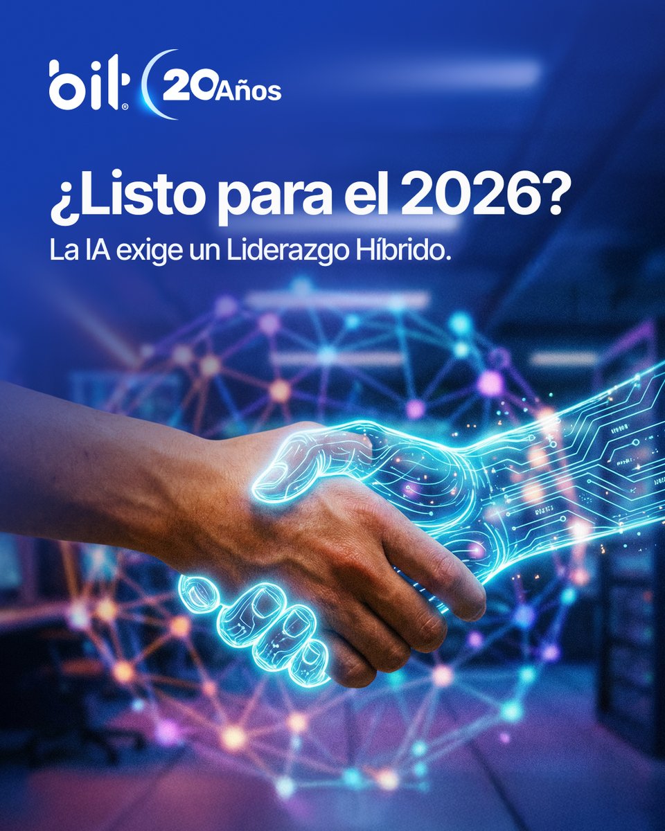somosbitlat's tweet photo. Lidera con visión en 2026: descubre las competencias híbridas irremplazables que potenciarán tu talento. 🧠💡 

Haz clic y descubre más. 👉 https://t.co/XGkalbccxm 

#BIT #SomosBIT #TecnologíaConPropósitoHumano #LiderazgoHíbrido #EstrategiaIA #TalentoHumanoIA https://t.co/DT3lU8D0aZ