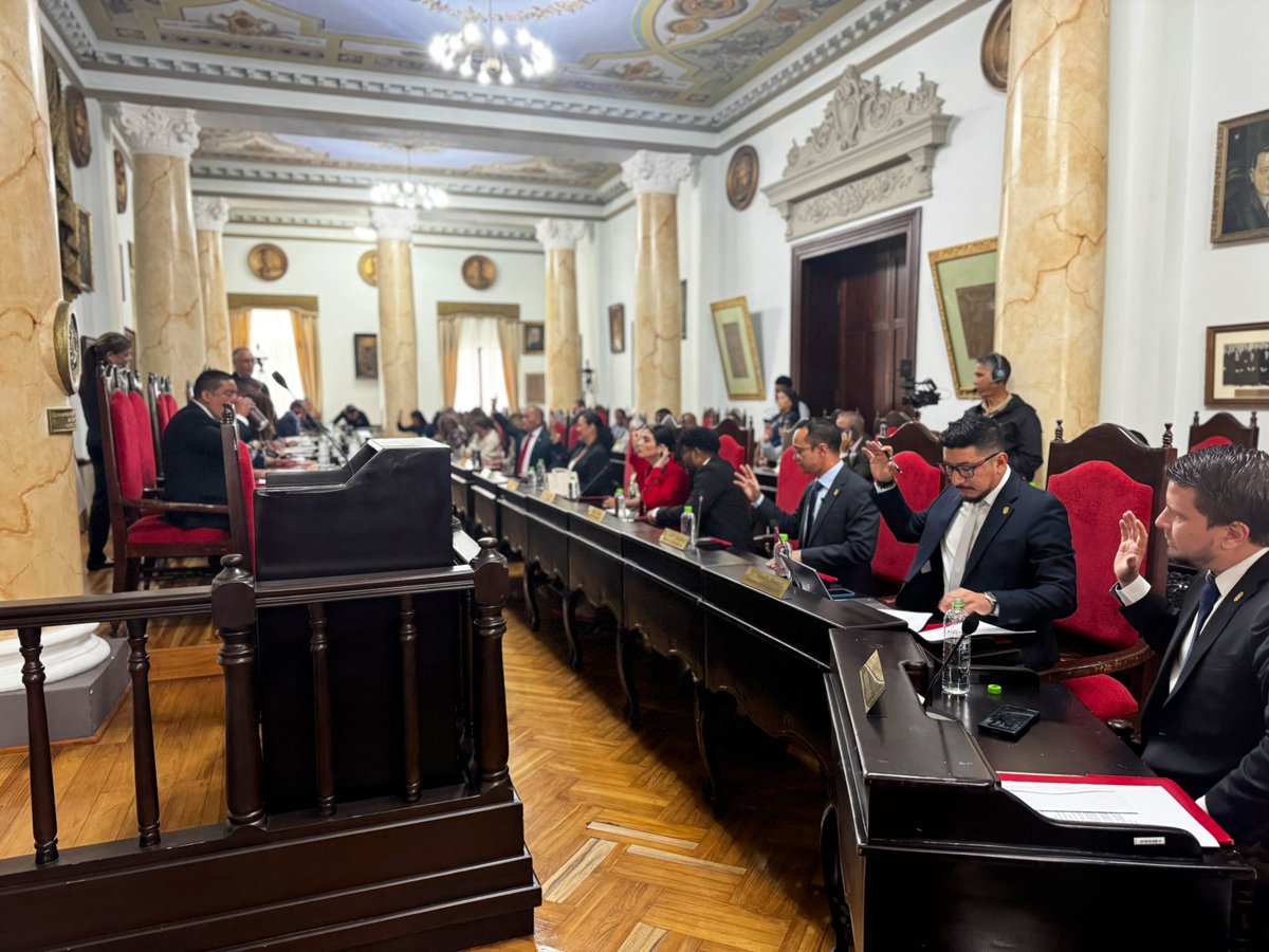 Inicio de la sesión ordinaria en el Concejo Municipal de Panamá.