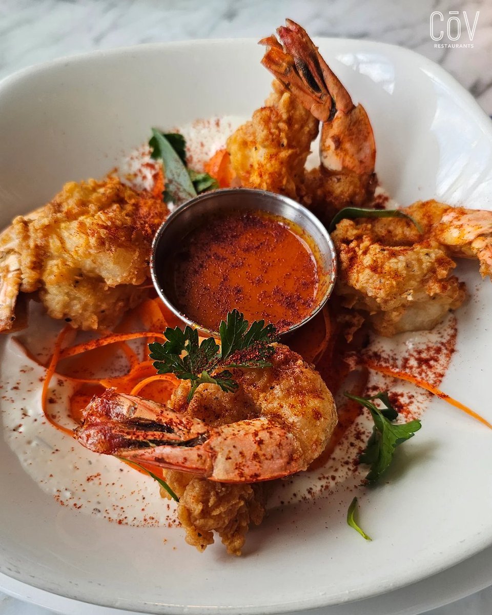 Gather at CōV and kick off your meal with our delicious, crispy Buffalo Shrimp! 🍤

📸 Adam W.

#LifeAtTheCoV