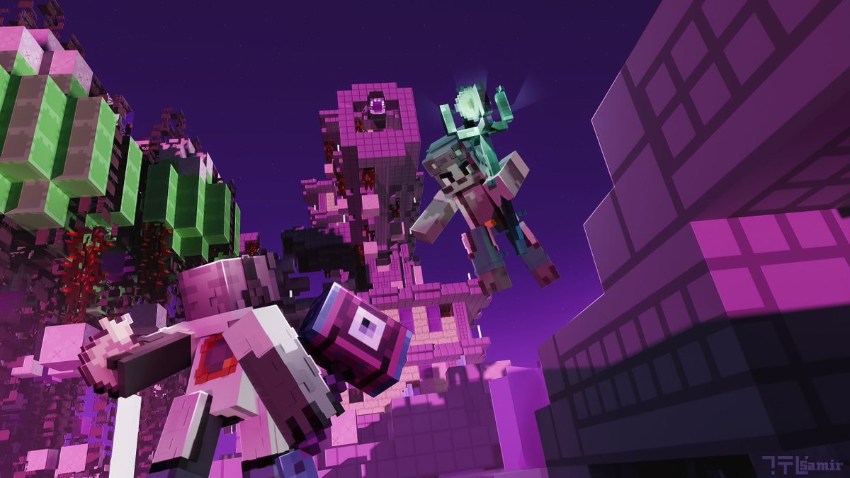 TheSamir02's tweet photo. End Update? @BobicraftMC
#fanart #Minecraft #endupdate #bobifanart #mcart https://t.co/emjCG9tXt5