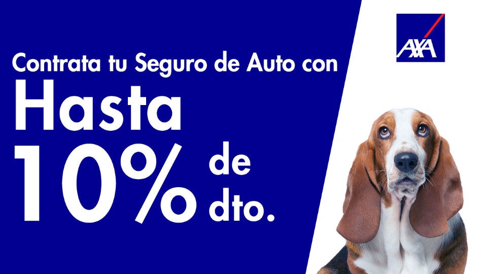 🚘 Contrata tu Seguro de Auto AXA con ayuda de Rastreator y obtén hasta 10% de dto. 
Promoción válida al 31 de enero de 2026. 🐶👉 rastreator.mx #RastreatorMX #GuauGuau
#SeguroDeAuto #Cotizador #ComparadorDeSeguros