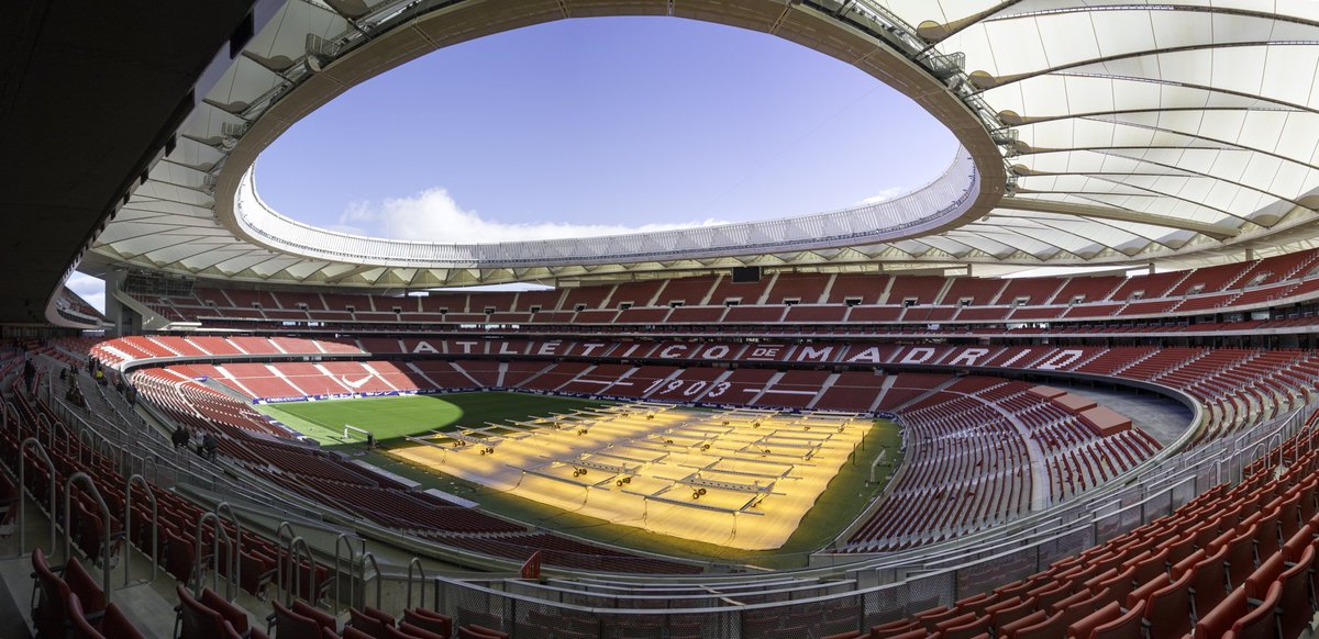 btschartsdailyc's tweet image. [INFO] #BTS World Tour in Europe on Madrid, Spain will take place at Riyadh Air Metropolitano on June 26 &amp;amp; 27, 2026 🇪🇸

- The stadium has a capacity of over 60-70k people!
#BTSTour2026