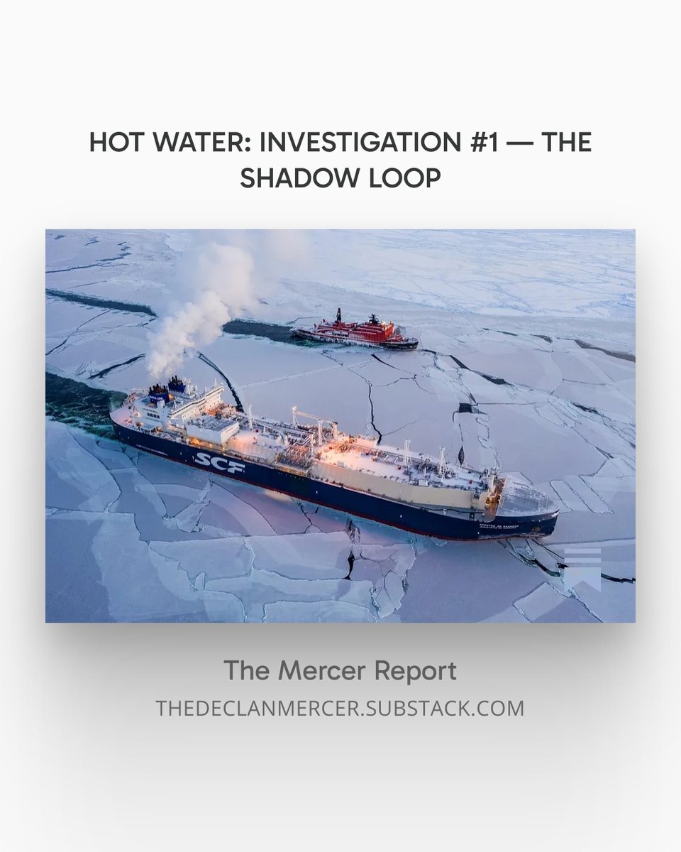 Is Russia laundering sanctioned LNG through a new Arctic hub? My latest investigation tracks the Christophe de Margerie on a suspicious closed-loop route that ends at the Saam FSU, a floating storage unit used to decouple gas from its sanctioned source before it hits the global