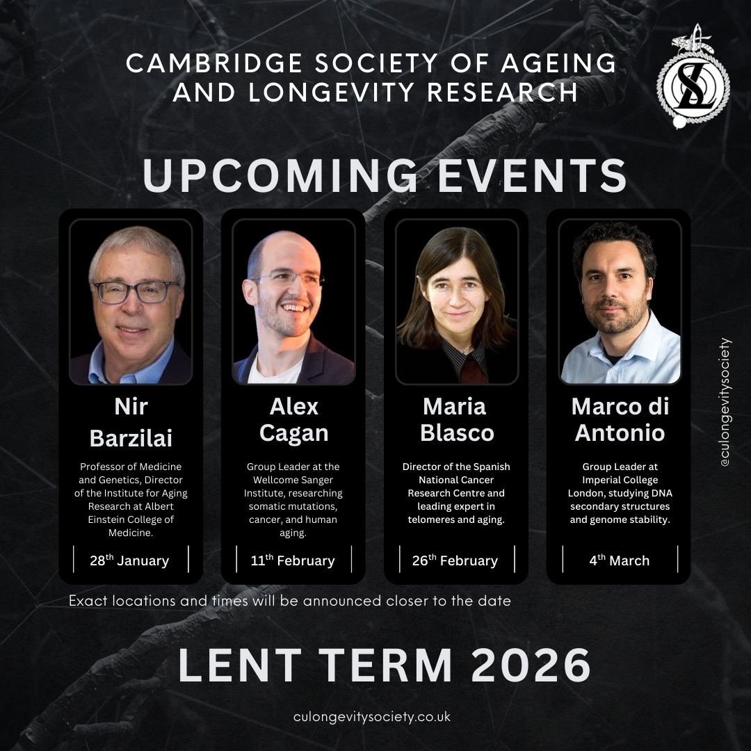 Cambridge Society of Ageing & Longevity Research tweet media