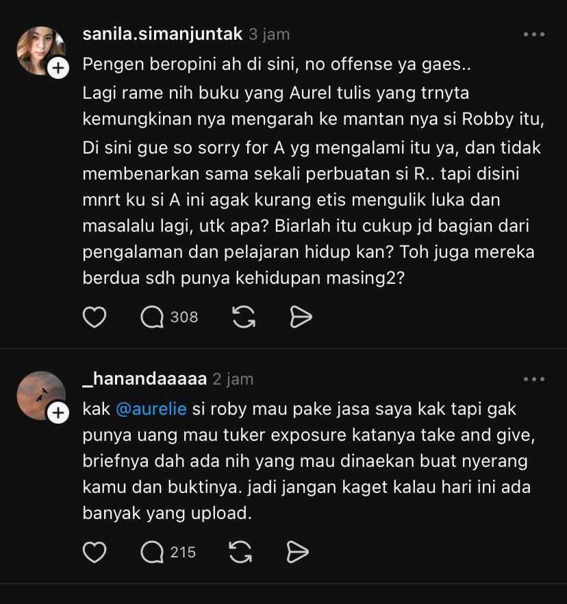 Serem banget, daripada minta maaf ke aurelie dia lebih milih buat bayar buzzer. Sayang banget kalau sampe orang2 belum bisa bedain mana korban mana pelaku abis ini. 

Child grooming tuh patut di penjara sih!