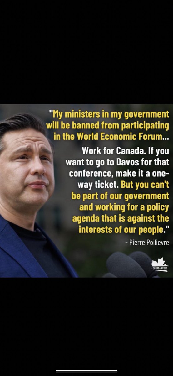 Harmony47383691's tweet image. Wait For It .. 🤔..
Since Pierre Has Become Leader Of The CPC He’s Been Consistent In His Messaging .. 💙 ..
Wake Up Canada .. 🇨🇦..
#LiberalsMUSTGo