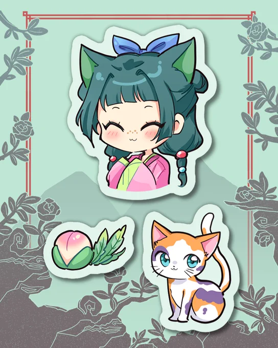 Apothecary Diaries stickers
