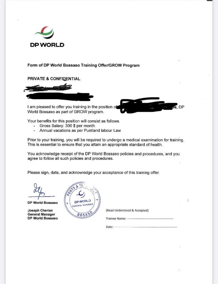 EIshmael_'s tweet image. DP World #Bosaso is recruiting innocent young Somalis as mercenaries, paying them just $300 a month. This has been happening for some time now, and the RSF-style scenario is fully in effect.