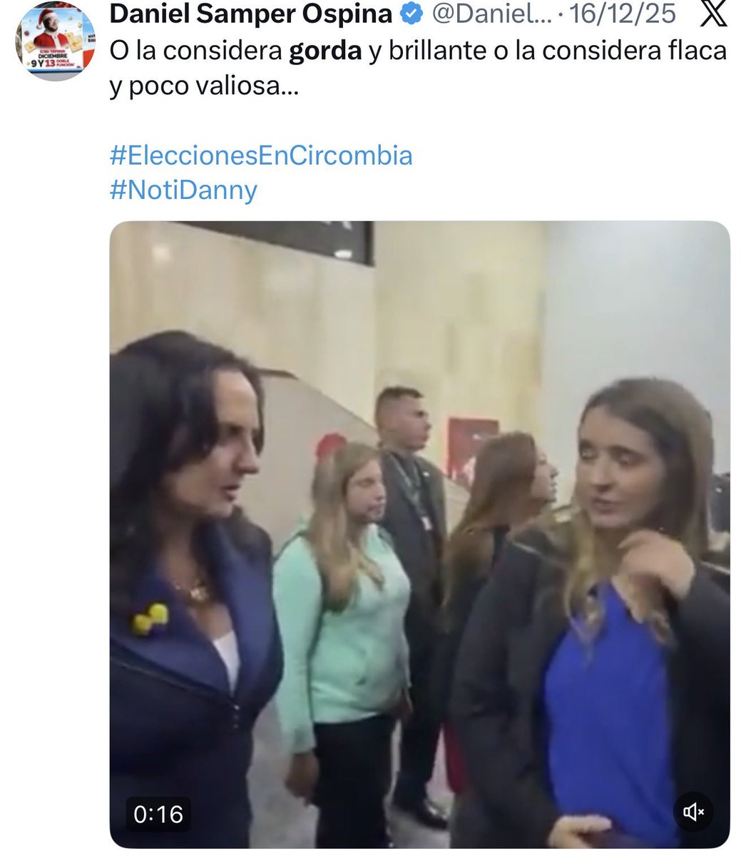 Daniel Samper ya las había insultado en diciembre pasado, ahí sí calladitos ¿no? <a href="/AnaBejaranoRG/">Ana BejaranoRicaurte</a>