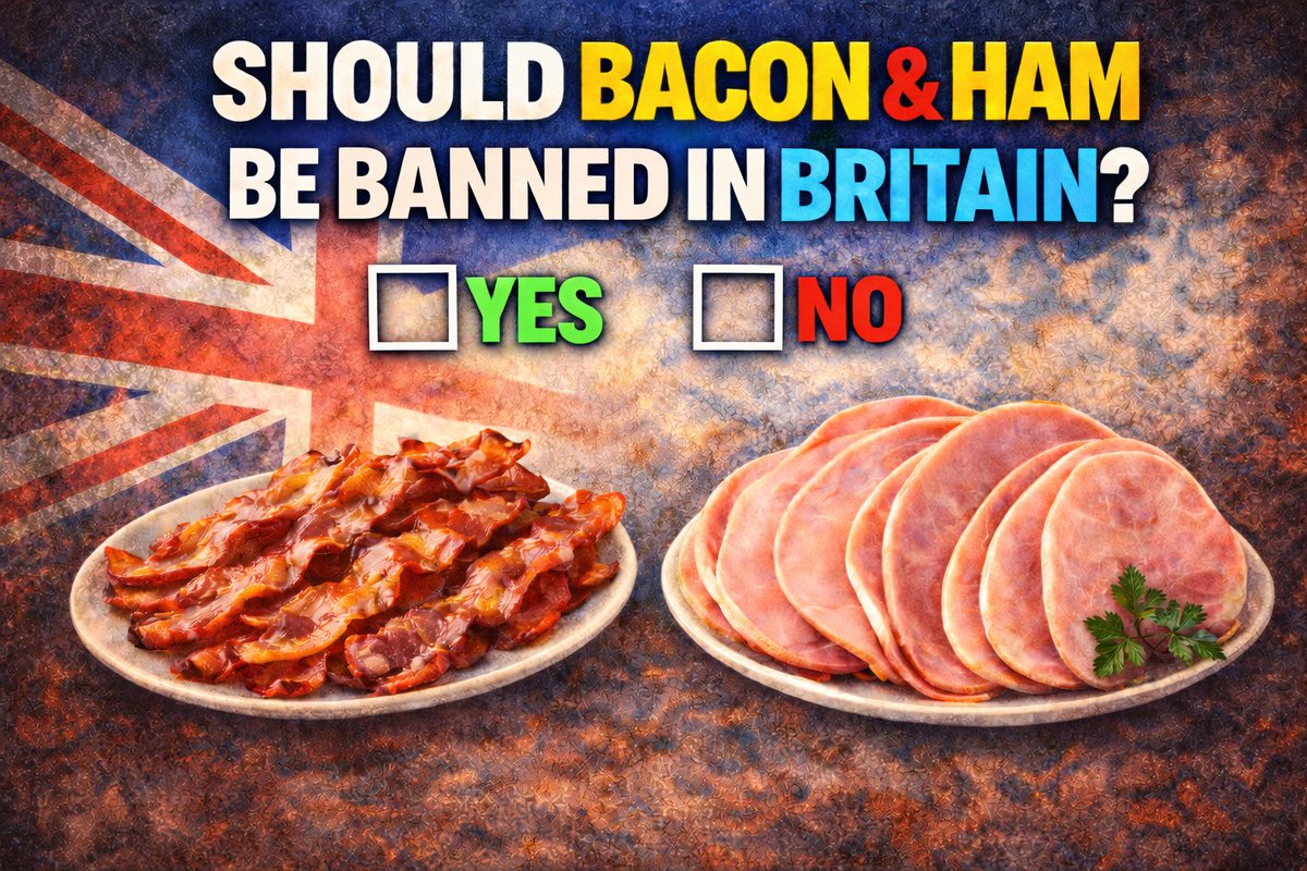 If Muslims don't like the fact we eat pork, then foxtrot oscar.
Repost if you agree 👇👇👇