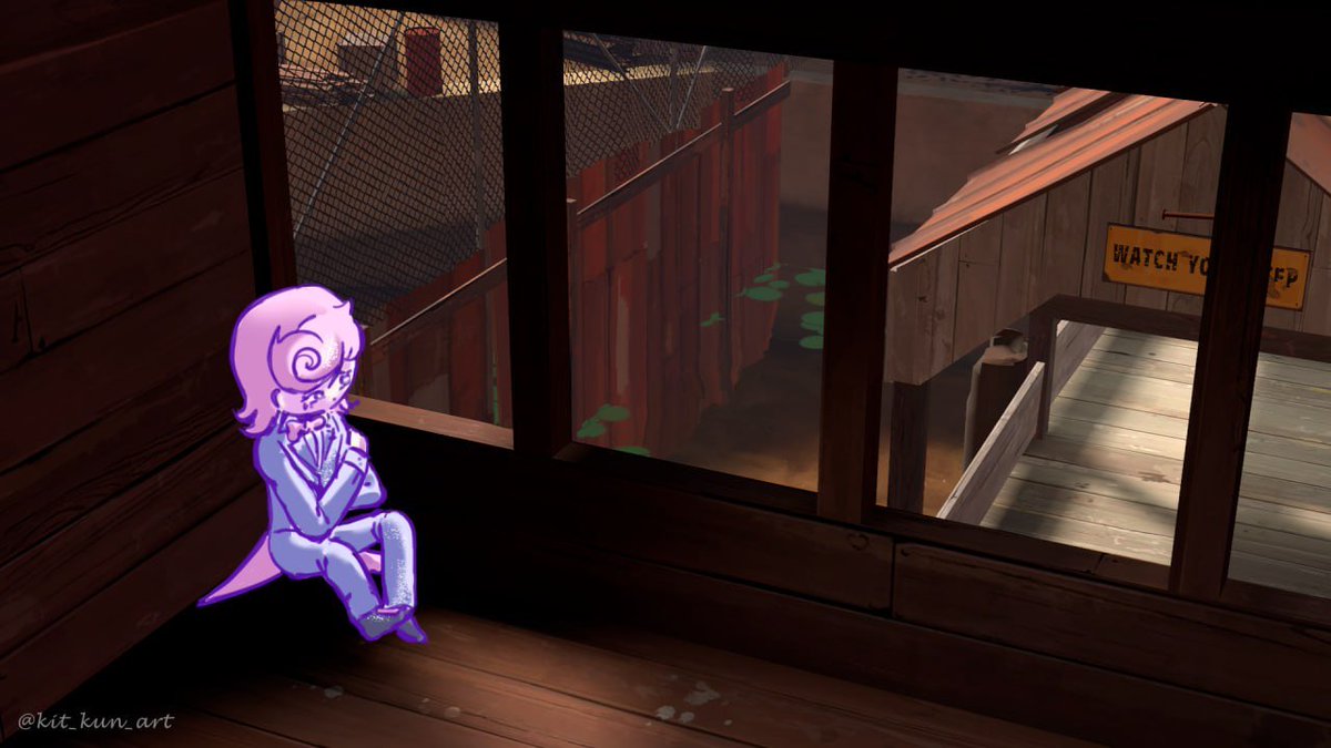 Qu'est-ce qui l'a tant effrayé ?
#bloodmoneyharvey #bloodmoneyfanart #harveyharvington  #TF2 #art #ArtistOnX