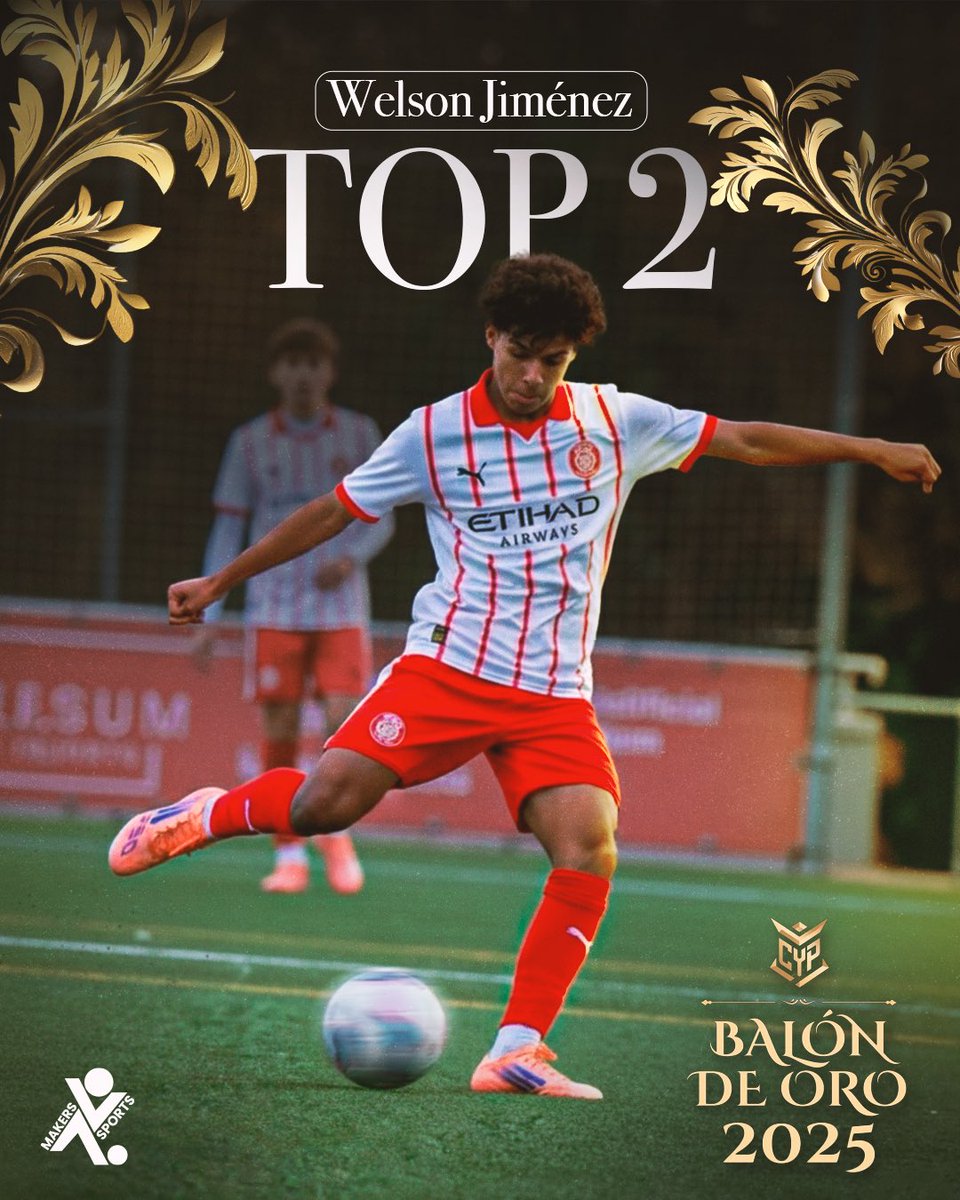 𝗧𝗔𝗟𝗘𝗡𝗧𝗢 𝗘𝗠𝗘𝗥𝗚𝗘𝗡𝗧𝗘 🔝💪

Las votaciones de #ControlyPaseAcademy han reconocido el talento y esfuerzo de #WelsonJiménez, otorgándole el premio 𝐓𝐨𝐩 𝟐 𝐌𝐞𝐣𝐨𝐫 𝐉𝐮𝐠𝐚𝐝𝐨𝐫 de su categoría en la temporada pasada. ¡Muchas felicidades, Welson! 🤩⚽🏆