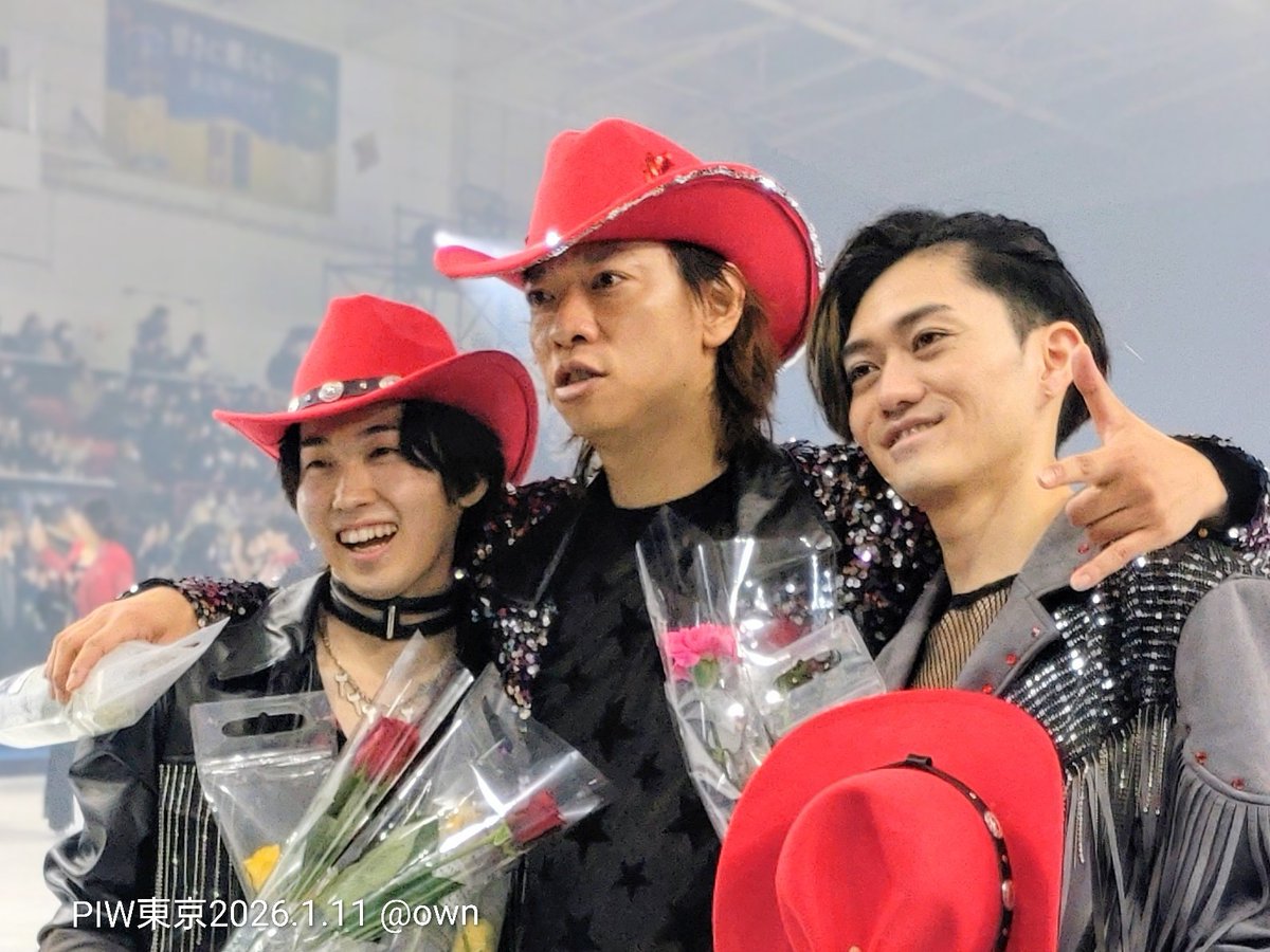 PIW東京 2026.1.11 昼公演
コバヒロキャプテン、晃平さん、由基くん

4月のPIW愛媛公演も楽しみです✨️
#小林宏一
#𠮷野晃平
#佐藤由基
#PIW東京
#PIW2025_2026東京公演
#プリンスアイスワールド