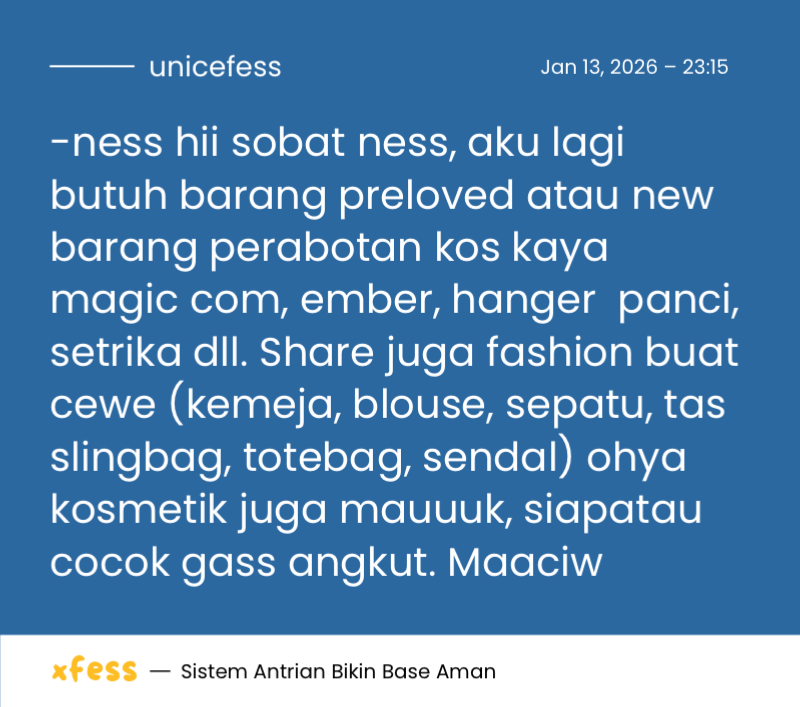 UNNES MENFESS🍌 tweet media