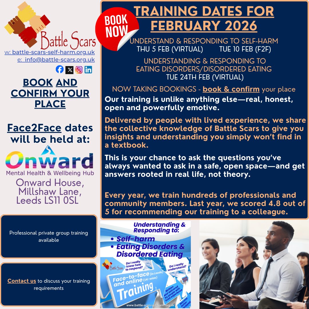 Battle Scars Self Harm Charity tweet media