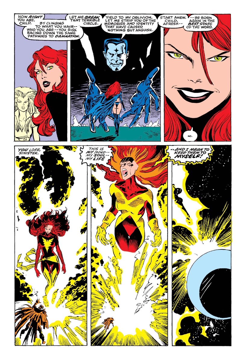 Jean_RED_Grey's tweet image. He also revealed that Madelyne was really Jean all along during Inferno, X-Tinction Agenda, and... ❤️‍🔥 #XSpoilers