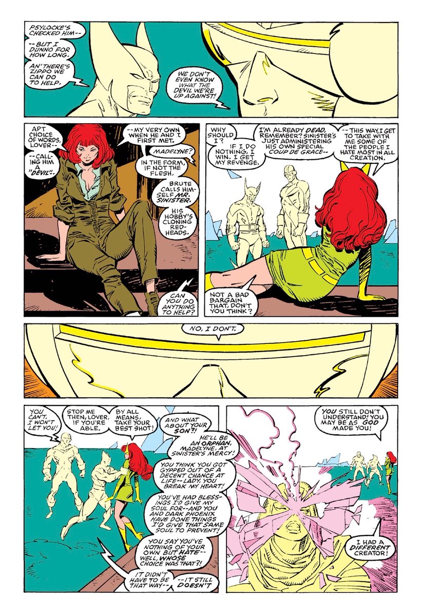 Jean_RED_Grey's tweet image. He also revealed that Madelyne was really Jean all along during Inferno, X-Tinction Agenda, and... ❤️‍🔥 #XSpoilers