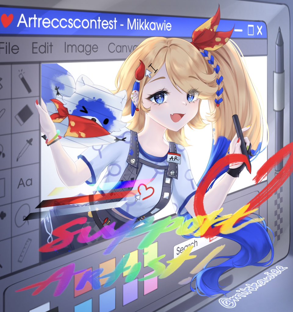 My entry for #artreccscontest !
Had so much fun drawing this piece! 💖✨