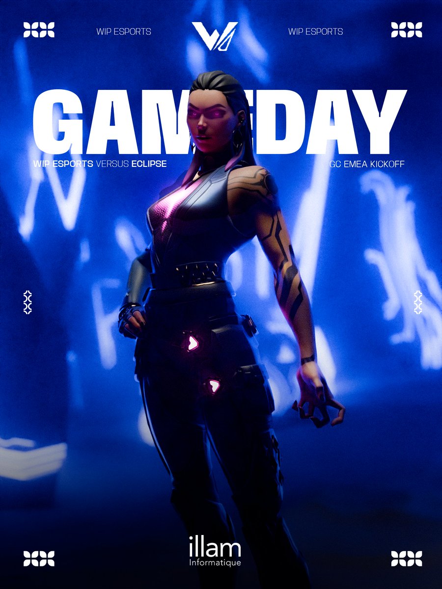 WIP_EsportsTeam's tweet image. GAME CHANGERS EMEA KICKOFF 👑

Nos joueuses auront 4 matchs à remporter ce soir !

@bubuvlr @jannavalr @Lanfear_ash @DanielaVLR_ @gemleph 

🆚 : @ECSTalent 
🕕 : 18h00
📺 : twitch.tv/mephisto_ttv