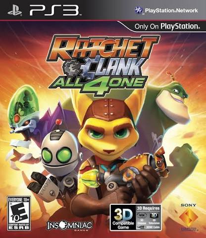 el primer modelo era retrocompatible con la ps2, definitivamente la mejor consola para jugar ratchet y clank