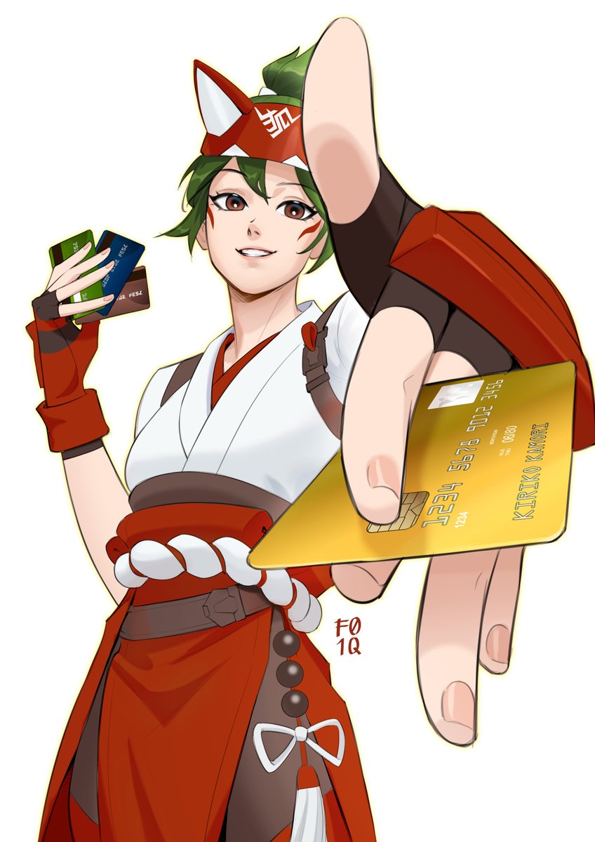 F01Q_Art's tweet image. New clothes, please!💰

#Overwatch #Kiriko