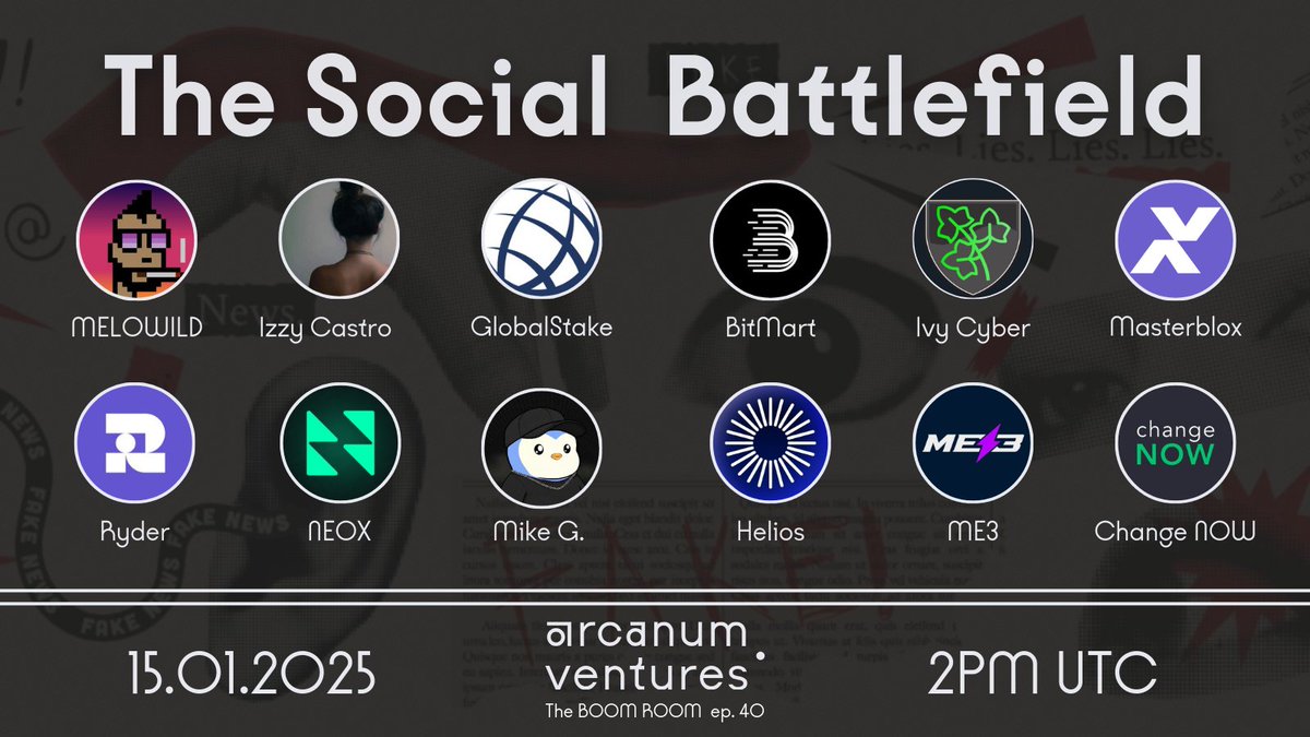 Arcanum Ventures (@ArcanumVentures) / Highlights / X