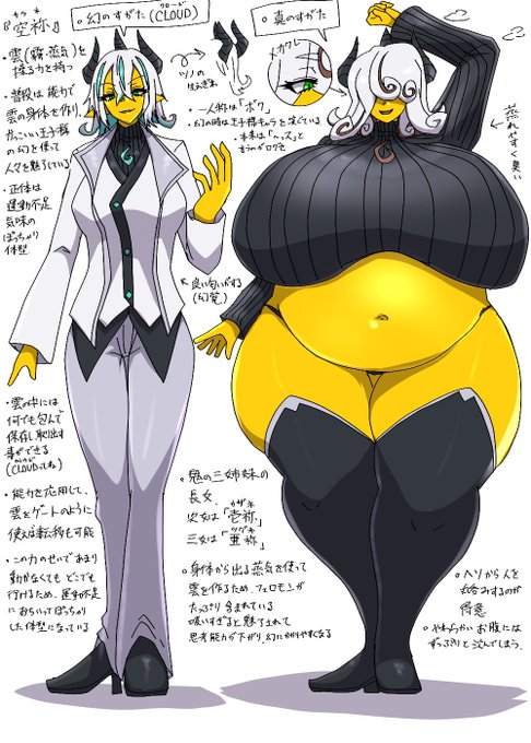 うちのこ空祢さんの設定面を取り急ぎ… 