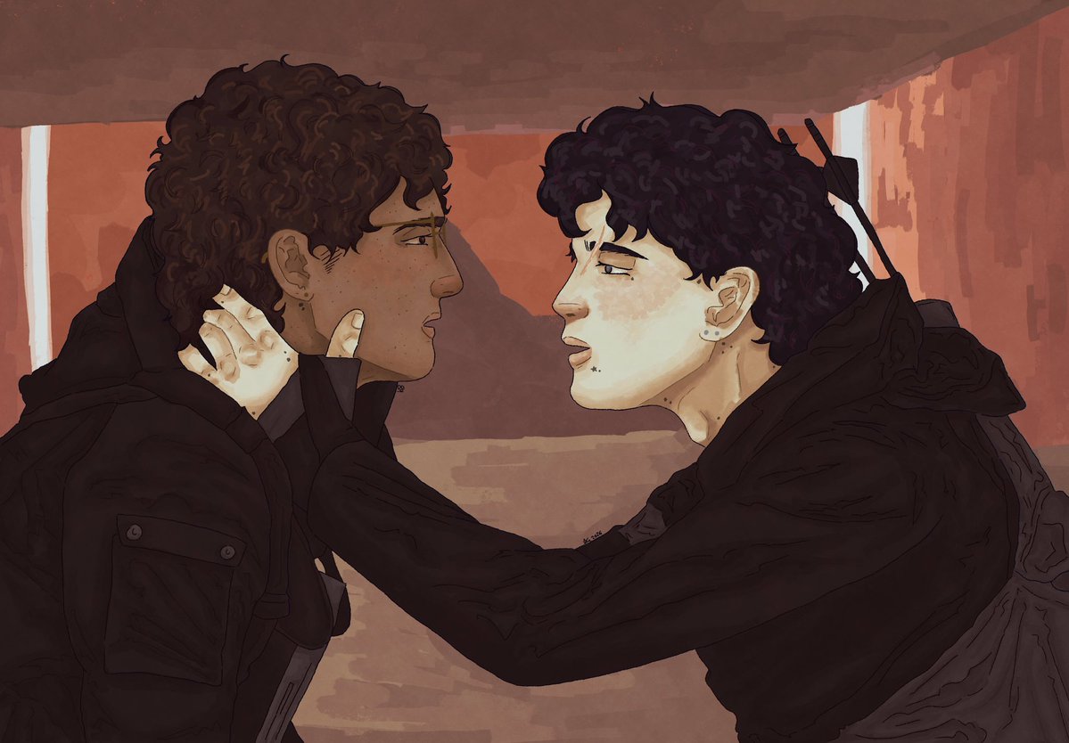 blueghosty_'s tweet image. the second art I did for the amazing @ROSIERKILLS, like honestly this is all thanks to her #jegulus #everlark