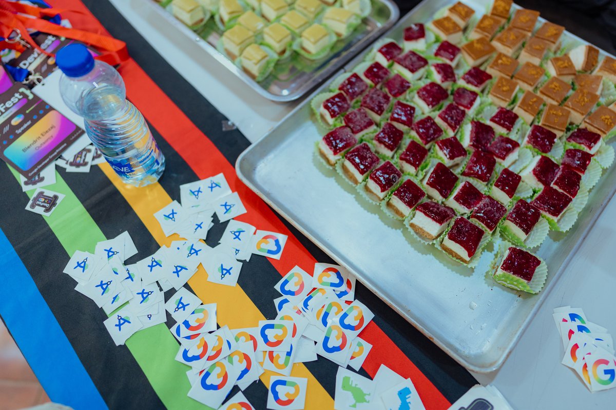 GooglePrishtina's tweet photo. Big thanks to Kafeine for keeping us energized at DevFest Kosova 2025 βπ°
Coffee, sweets, and desserts for two full days made a big difference.
We truly appreciate your support π
#DevFest #DevFest2025 #Kafeine #EventPartner #GDGPrishtina https://t.co/MxRphfZxEw