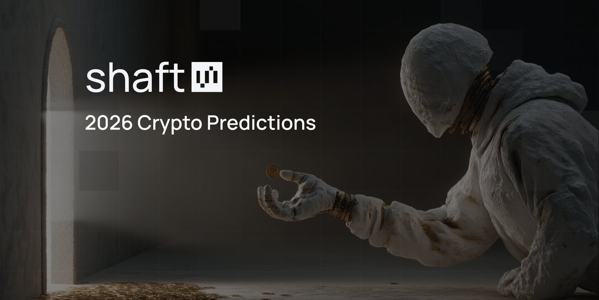 The SHAFT Foundation is positioned to be a prime beneficiary of the leading 2026 crypto narratives because its core mission: 

Funding open-source AI agents that make crypto usable for non-technical, global users.

Read our prediction ↓
shaft.finance/blog/shaft-and…