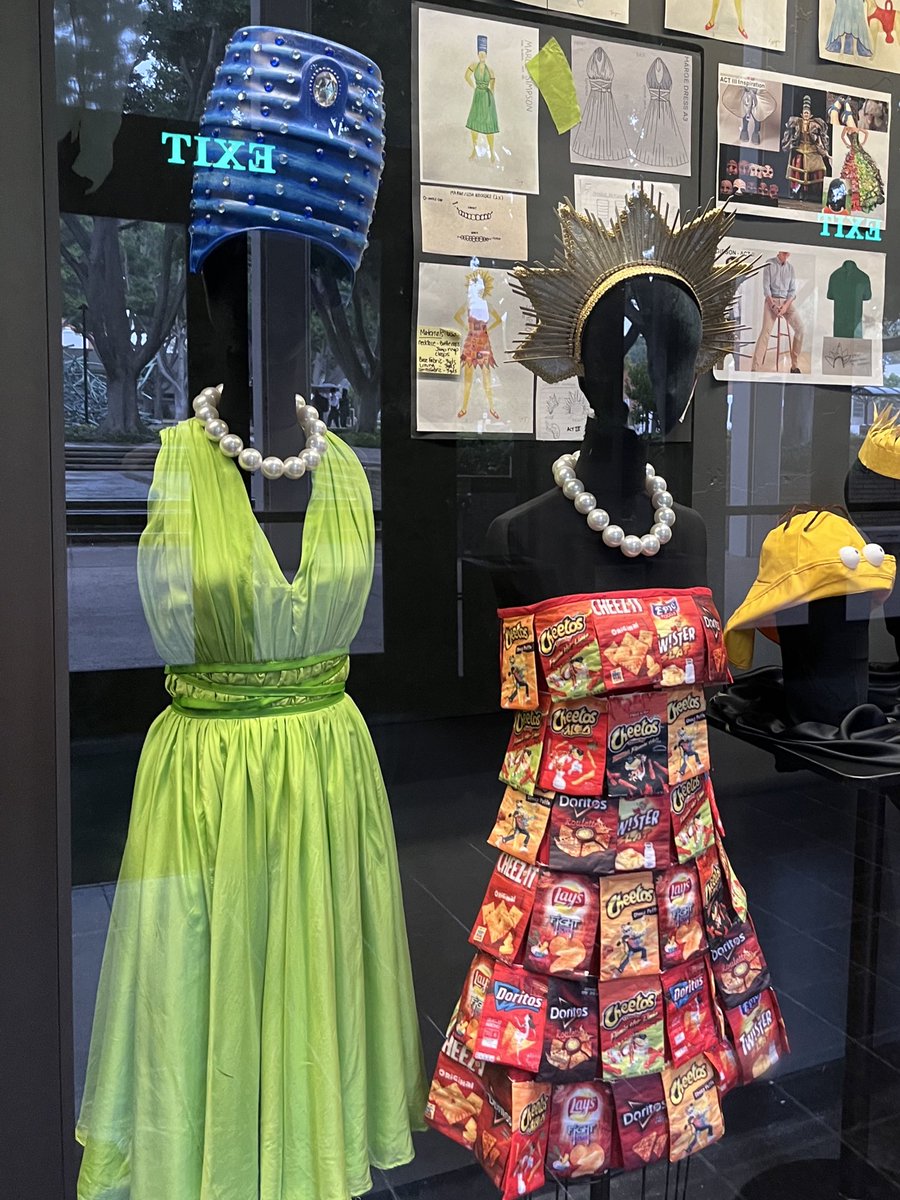 tarynewyss's tweet image. since this play is getting some traction right now here are some of my costume designs of it from college!