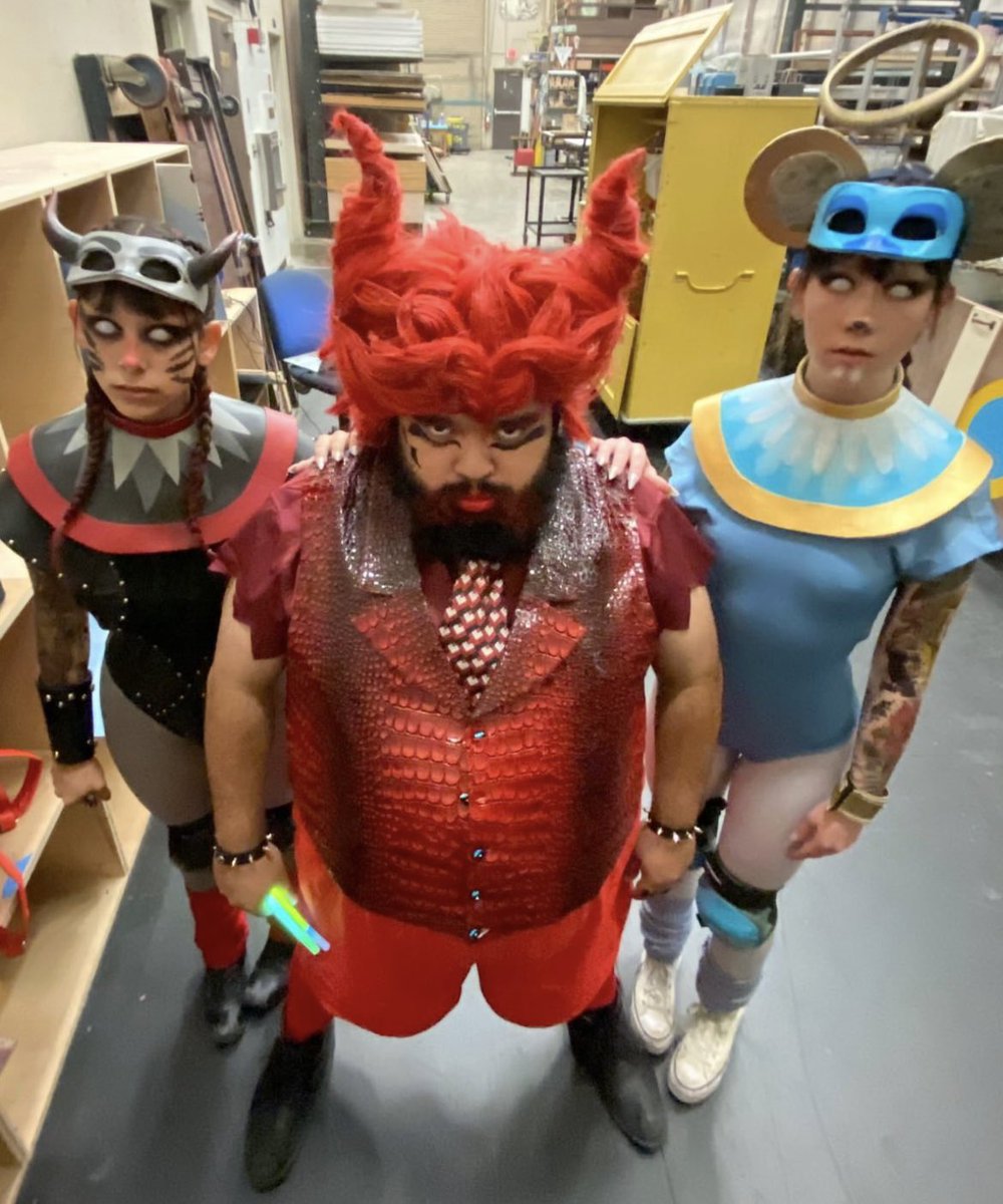 tarynewyss's tweet image. since this play is getting some traction right now here are some of my costume designs of it from college!