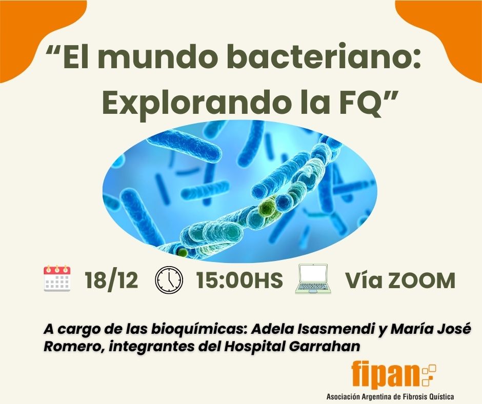Nuestro agradecimiento a las bioquímicas: Adela Isasmendi y María José Romero, integrantes del Hospital Garrahan.
Compartimos a ustedes el encuentro virtual del jueves 18/12/2025
youtu.be/0YxaDf0cRu4