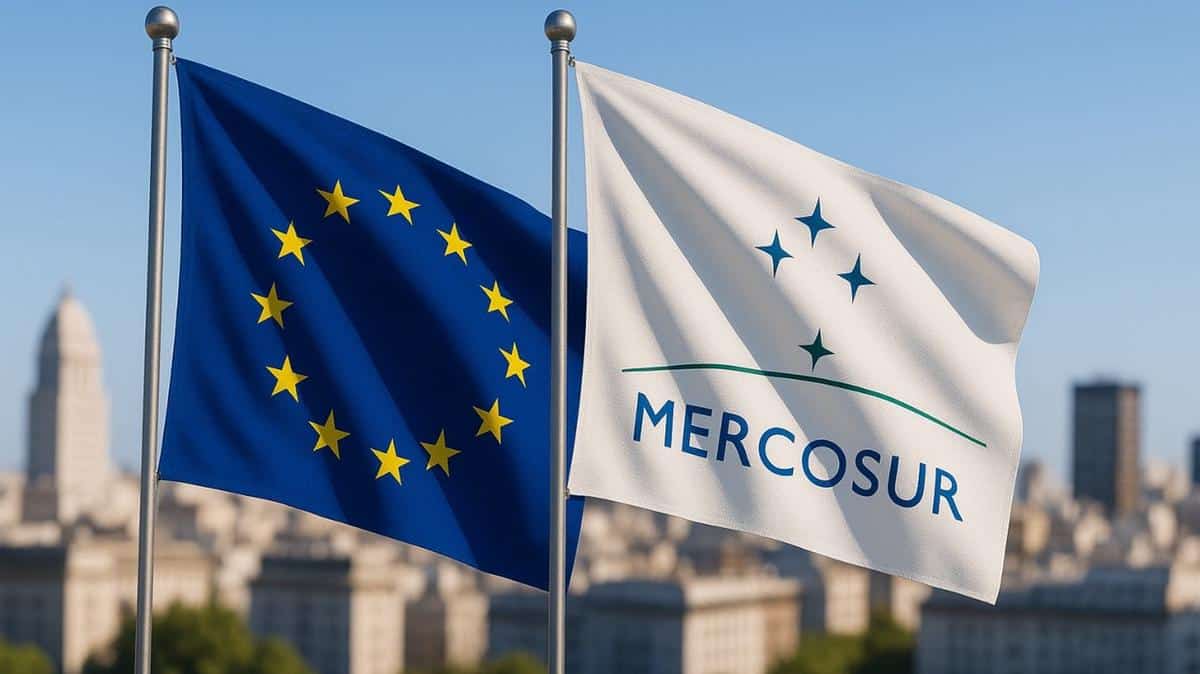 Acuerdo UE-Mercosur: qué sectores argentinos ganan y cómo impacta en la economía nacional.

El acuerdo aún debe pasar por el Parlamento Europeo, pero de aprobarse sería la mayor zona de libre comercio del mundo.

agendapyme.com.ar/2026/01/13/acu…