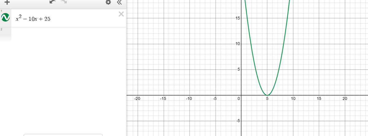 ashgoes2's tweet photo. @BAD91BANG @H0H0v put it in desmos.. idts this will have real solutions even tho its discriminant = 0 https://t.co/R6T91l9Vtd