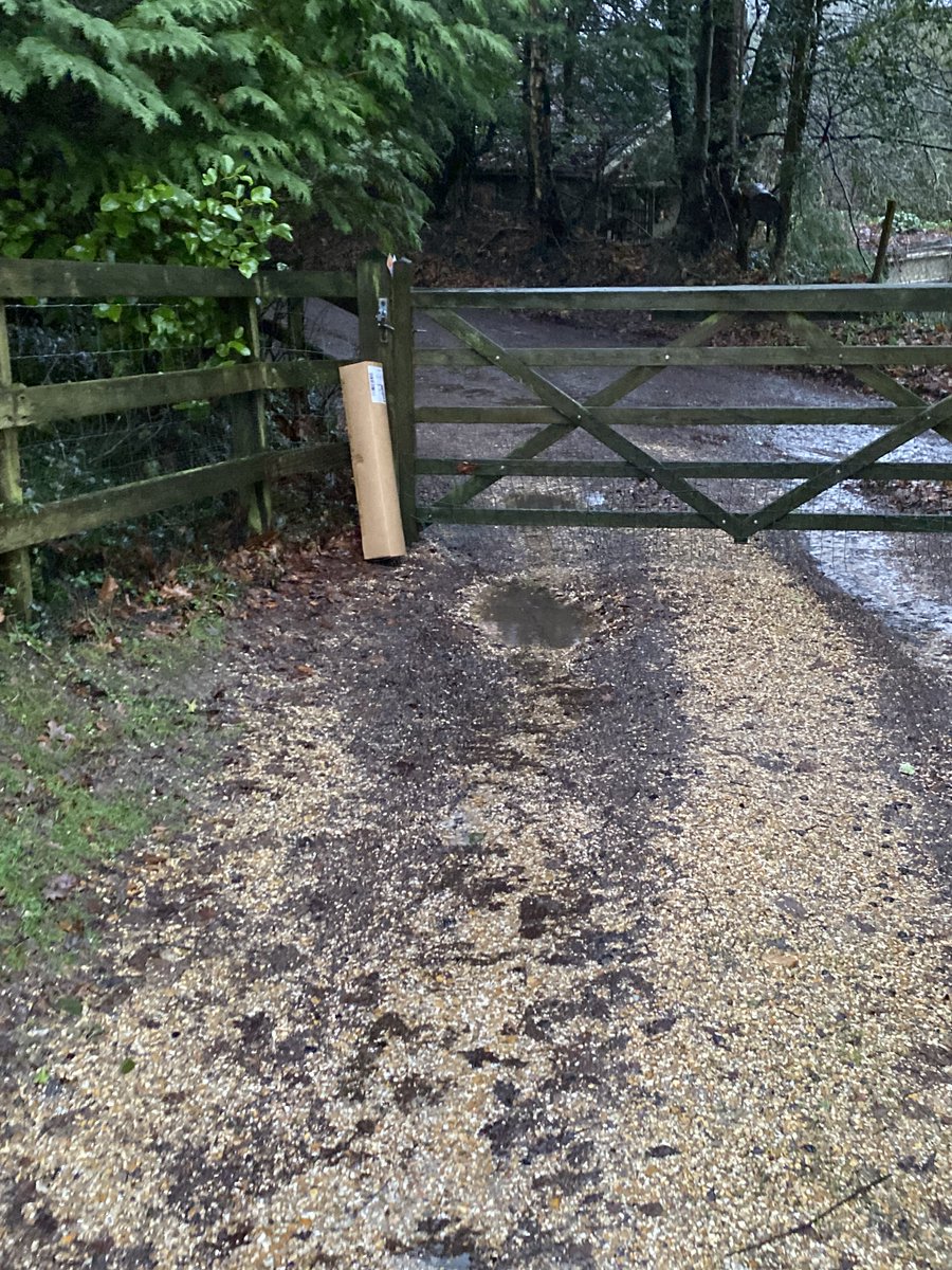 No <a href="/uk_dhl/">DHL_UK</a> <a href="/dhlexpressuk/">DHL Express UK</a> this isnt OK. Its not been delivered to my door, its out in the p##ssing rain and at risk of being stolen. Not acceptable!