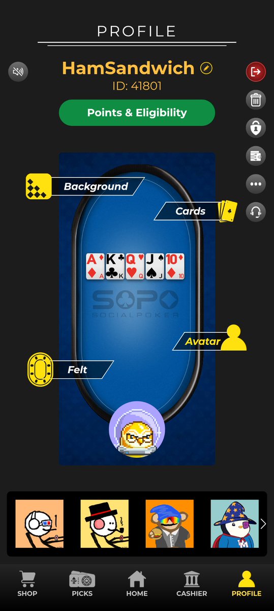 Amdiggity's tweet photo. @PlaySOPO This game is a lot of fun!  I really enjoy playing the ring games and the tournament freerolls https://t.co/0Qnb6viz5f