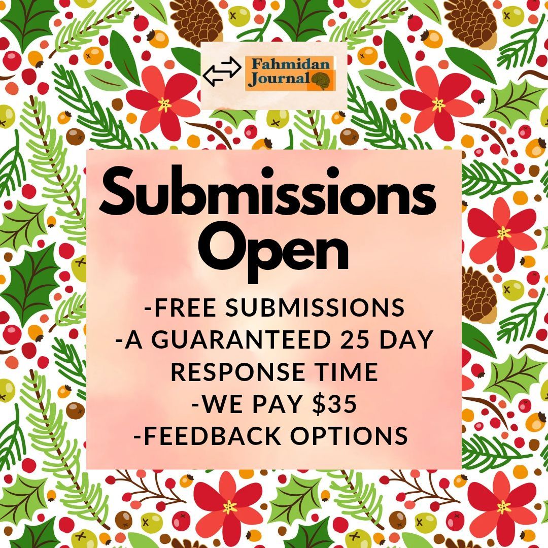 Fahmidan Journal- Journal Issue 26 SUBS OPEN tweet media