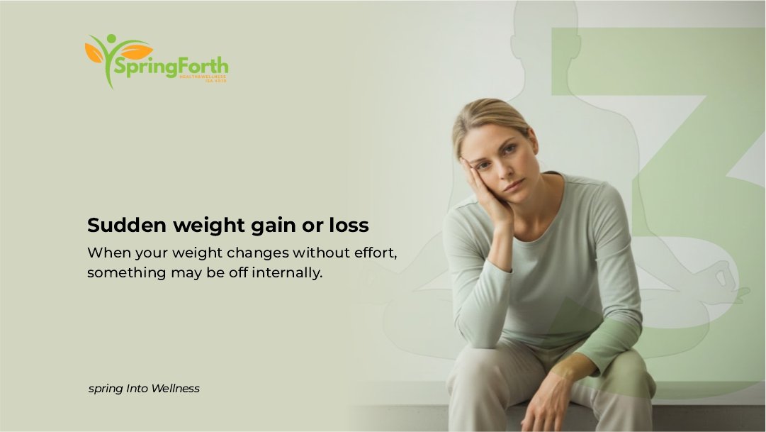 SpringforthW's tweet image. You don’t need to feel sick for something to be wrong.

Your body gives signals early, most people ignore them.

Swipe and tell us: which sign stood out to you most?

Spring into Wellness

#SpringforthHealth #SpringIntoWellness #HealthAwareness #WellnessCheck #HealthTok